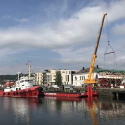 24 tonn i kroken. Kulturminnet RS Stavanger tilbake der den ble bygget