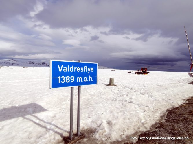 Valdresflye tråkkemaskin skiløyer