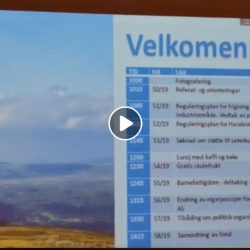 Direktesending fra kommunestyremøtet i Øystre Slidre kommune