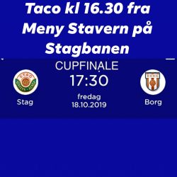 OBOS Cup finalen i Stavern med gratis taco før kampen!