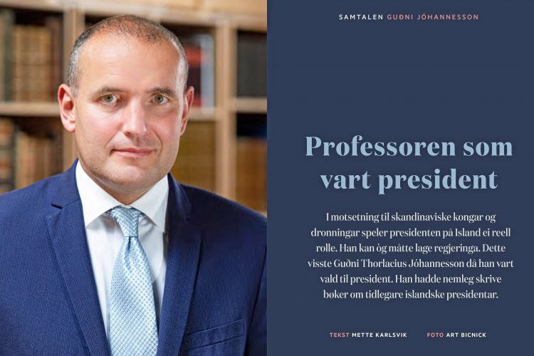 Syn og Segn - Islands president, landbruk, massevald og ei tjueårskrise