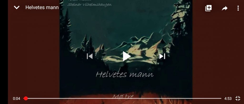 "Helvetes mann", med "Mø tre".