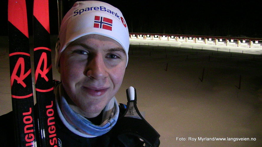 Anders Alm Eng, Skrautvål IL( Team Valdres ski. Foto roy Myrland