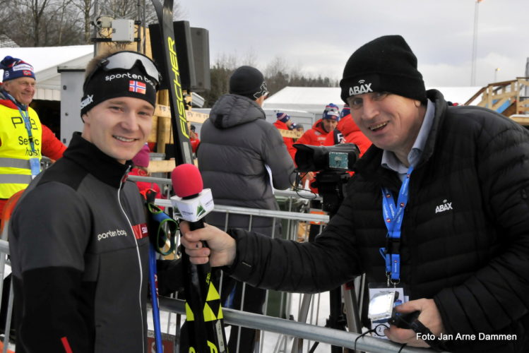 Jostein Schlytter Strandbråten, Begna IL, etter 30 km. klassisk i NM