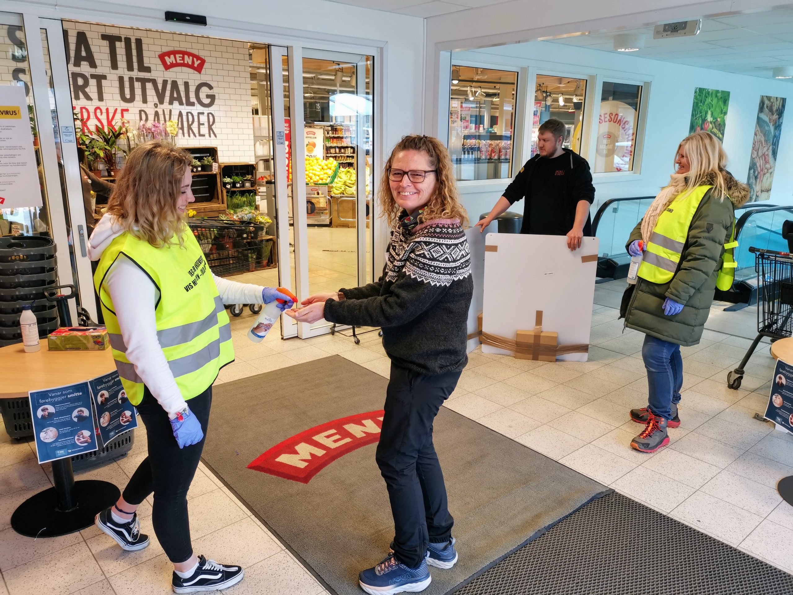 Beskyttelse for kunder og ansatte i Stavern