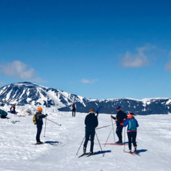 Som å være på toppen av verden. -Valdresflya 1389 moh.!