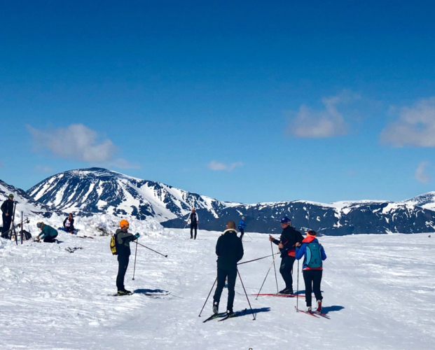 Som å være på toppen av verden. -Valdresflya 1389 moh.!