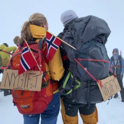 Sa ja på toppen av Norge! 