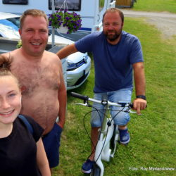 Sommerbildet med Aline, Eivind og Jarle