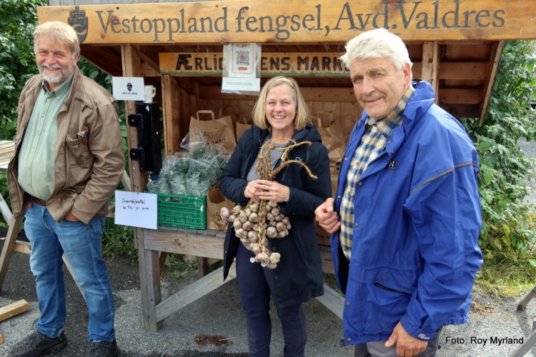 Fredag 4. kan du både handle og lære å dyrke "Valdreshvitløk" på Fagernes.