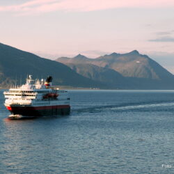 Hurtigruten seiler med fem skip Bergen-Kirkenes i 2021