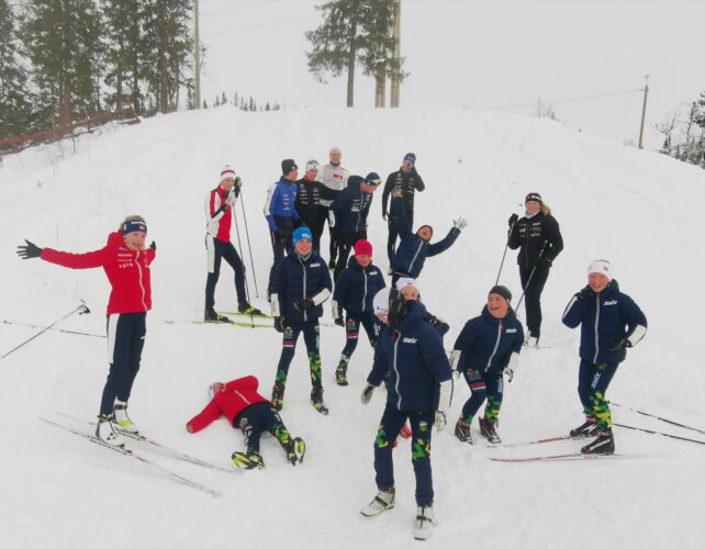 Vinternorge på sitt triveligste.