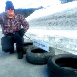 "Hjelp med skyen" langs fylkesveien