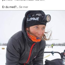 Marit Beate Kasin stiller til start.