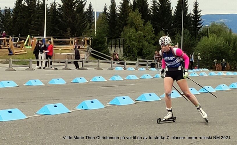 Topp resultater for Team Valdres Ski under NM i rulleskiskyting.