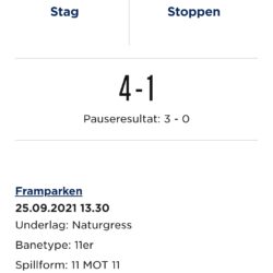 Fotballkamp. Spkl Stag-Spkl Stoppen G 16