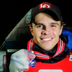 Oscar Petersen Westerheim fra Bækkelaget Spkl. er norgesmester normalbakke 2021.