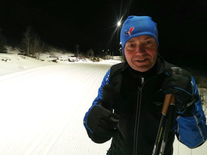 Flotte løyper i Skrautvål gjør ordføreren stolt og fornøyd.