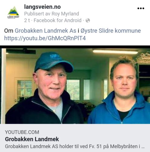 Video om Grobakken Landmek