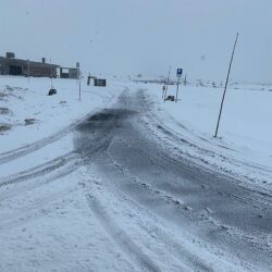 Snøvær i Valdres