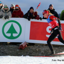 Nr. 1 på kvinnenes 10 km. fri på Beitostølen 20. november.