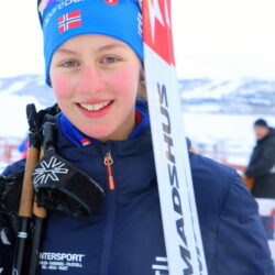 Skiskytter Kristine Rye fra Skrautvål IL