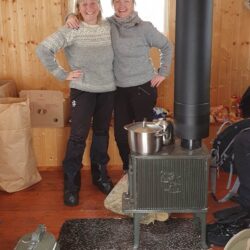 Fra dugnadsheltene sin innsats på Valdres Skimaraton.