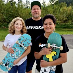 "Skate for life". -Gapaskat8 på Tingvang