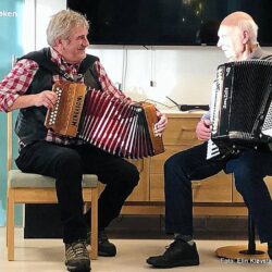 Dans- og musikkglede på Helsetunet.