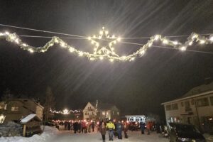 Julegrantenning i Føsse.