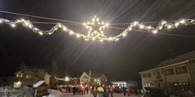 Julegrantenning i Føsse.