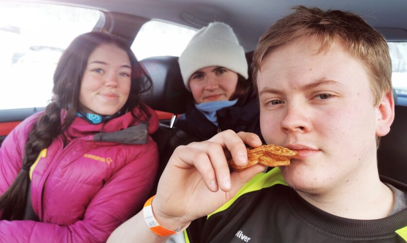 Valdres Gatebil på "Strøndafjorden Iceway" 10. februar.