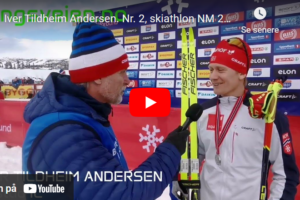 Ordfører Budal og skiløper Tildheim Andersen.