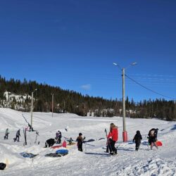 Drømmedag i skisenteret Skrautvål.