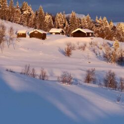 Magisk måneskinn i eventyrlige Skrautvål sitt landskap og løyper.