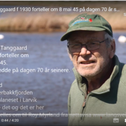 Om 8. mai -45. med tidsvitnet Ragnar Tanggård. -Det var så gildt alt sammen.