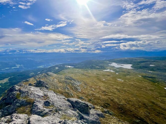 Nydelig i fjellet.