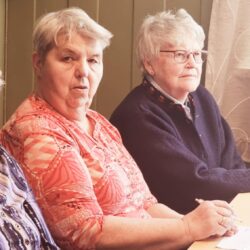 Frå venstre: Anne Rogne, Unni Dokken og Ingrid Kolstad.