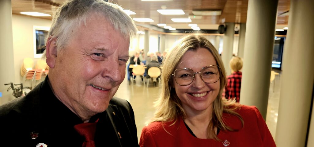 1. mai med minister på Fagernes.