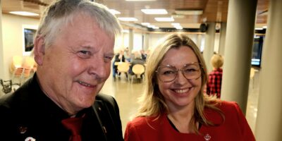 1. mai med minister på Fagernes.