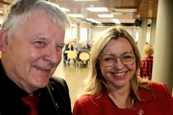 1. mai med minister på Fagernes.